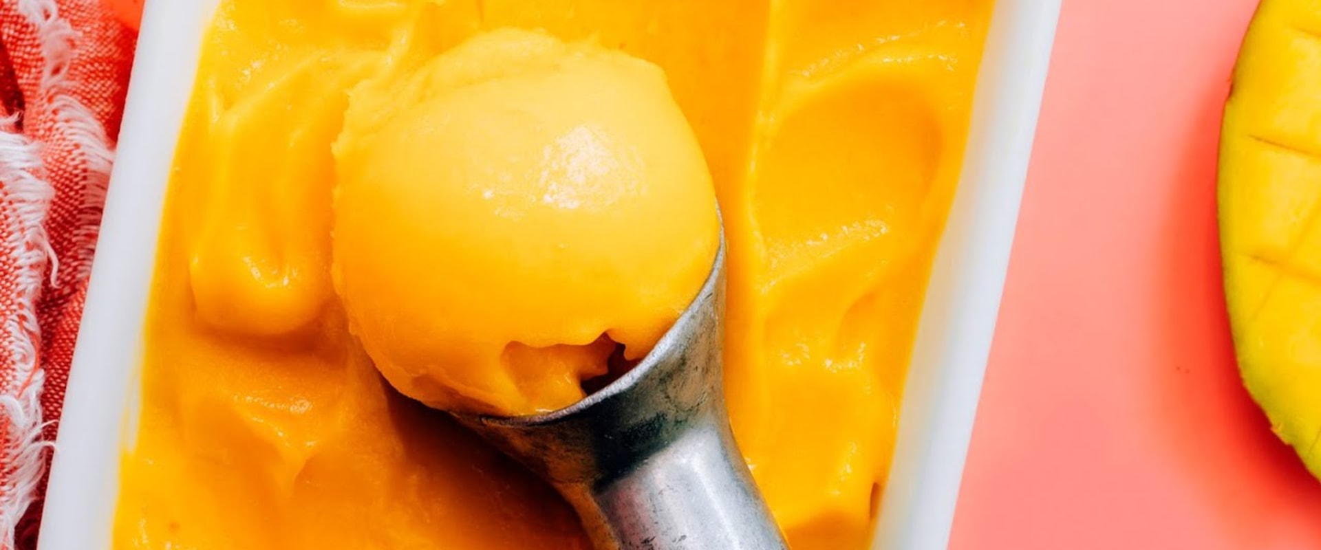 Can I Make a Delicious and Healthy Sorbet from a Whole Wholesale Raw Mango?